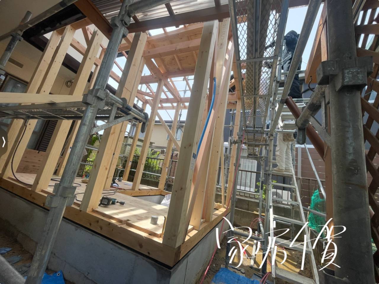 施工事例　水回り増築リノベーション