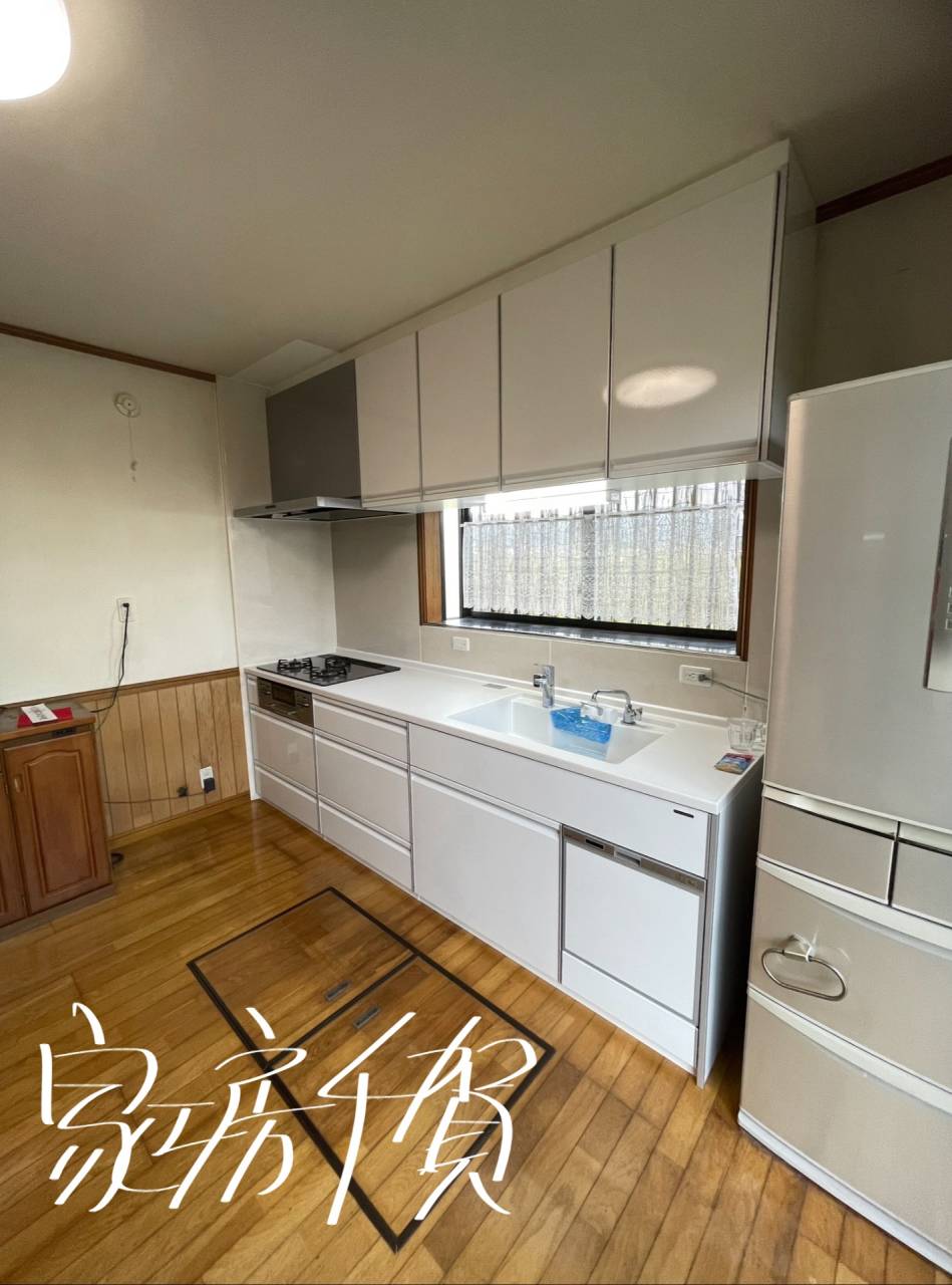 施工事例　システムキッチン入替改修リフォーム