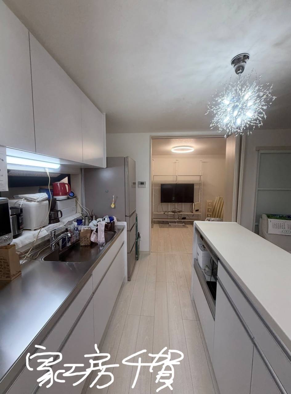 施工事例　リビングを明るく広く開放的に、時々、間仕切るるリノベーション