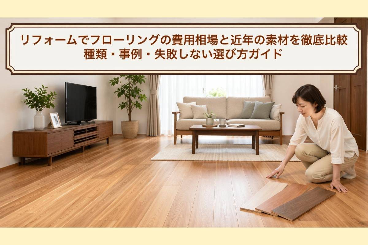 リフォームでフローリングの費用相場と近年の素材を徹底比較|種類・事例・失敗しない選び方ガイド